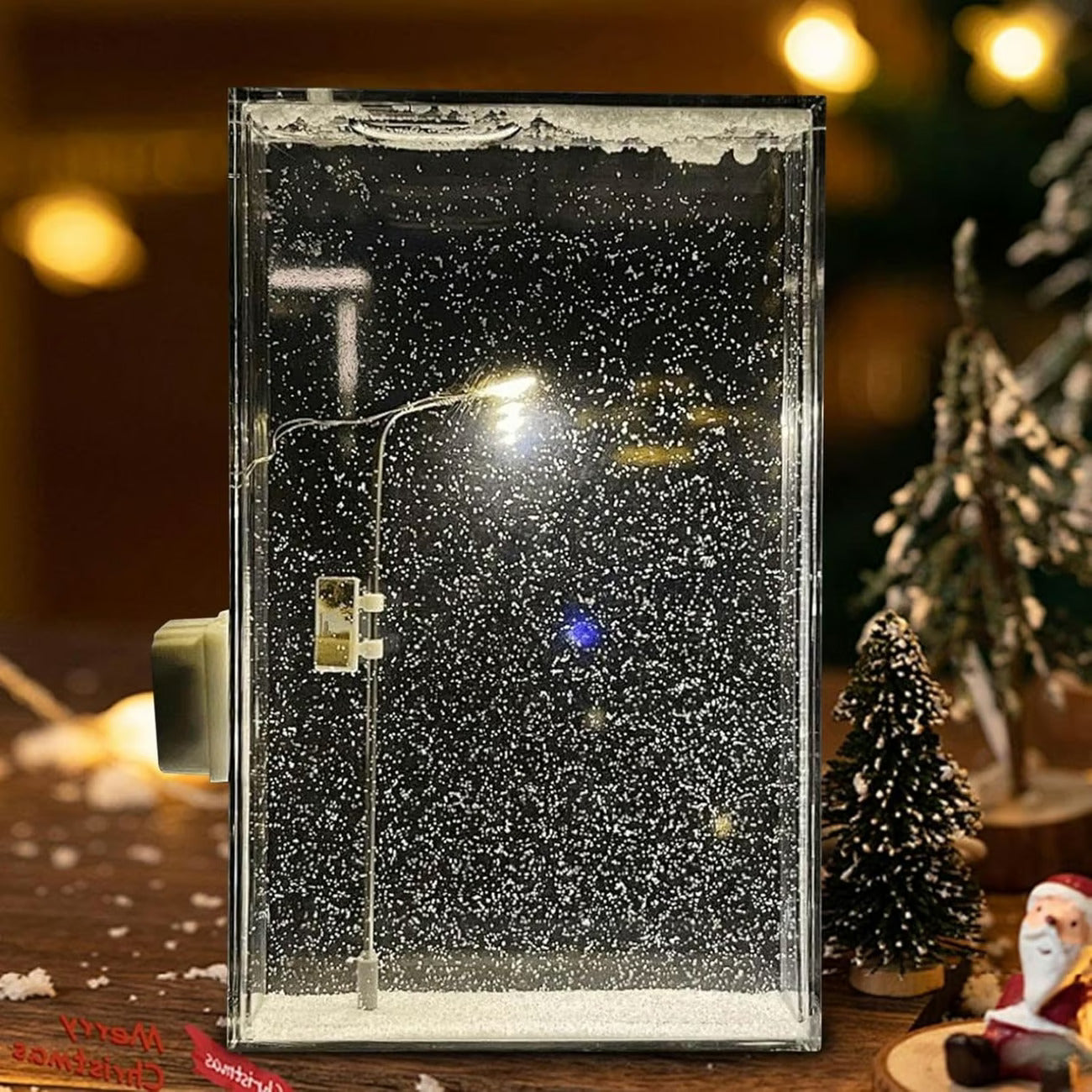 "Snowfall Nostalgia" Lamp