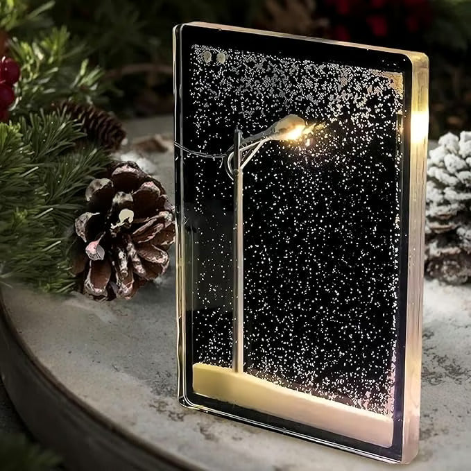 "Snowfall Nostalgia" Lamp