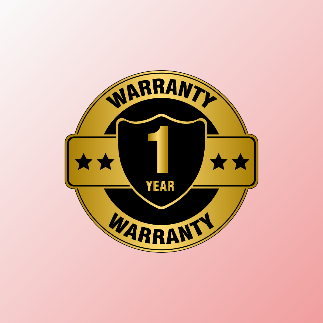 1-Year Warranty